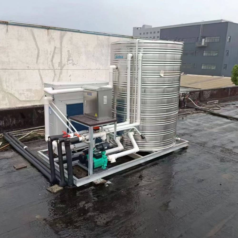 浴池电热水机组 空气源空气能热水工程厂家