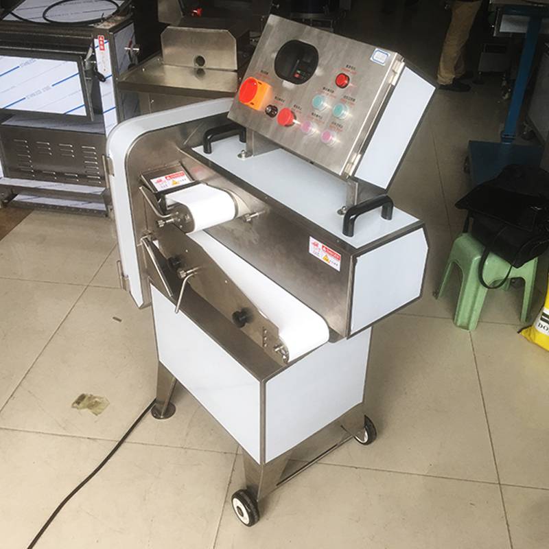 九盈tj303a排骨切粒机冷冻猪蹄猪脚切块机