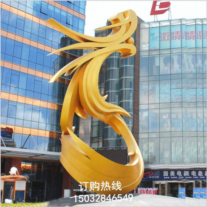 玻璃钢凤鸟雕塑厂家 公园雕塑 壁挂凤鸟雕塑厂家  室外软装