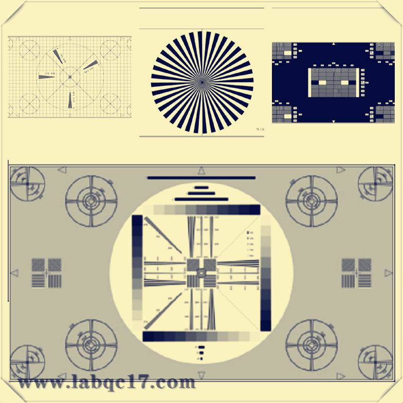 ite分辨率图te95灰阶清晰度解析度测试卡手机镜头高清chart