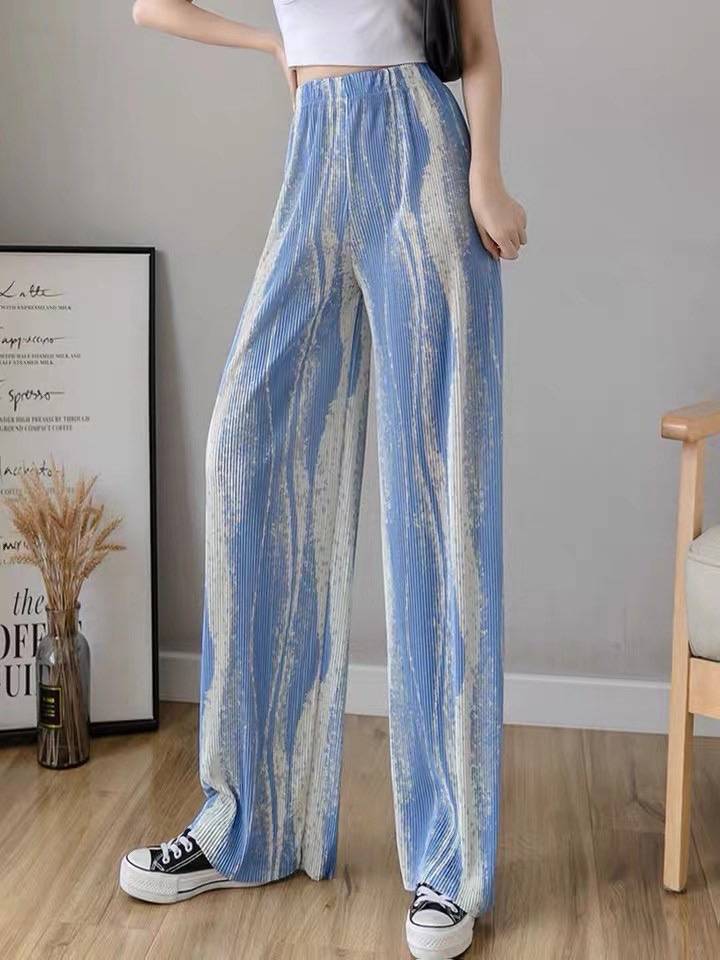 广东珠海裤子女休闲裤九分裤学生杂款便宜尾货女式休闲阔腿裤