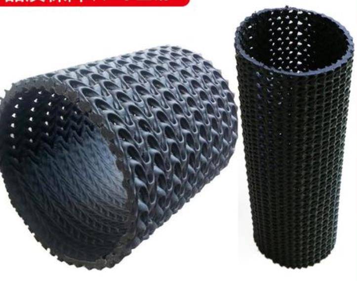 云南省怒江州兰坪县硬式透水管—曲纹网状透水管-塑料盲沟疏水管