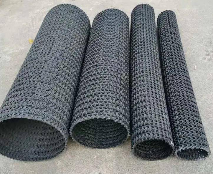 云南省临沧市耿马县硬式透水管—曲纹网状透水管-塑料盲沟疏水管