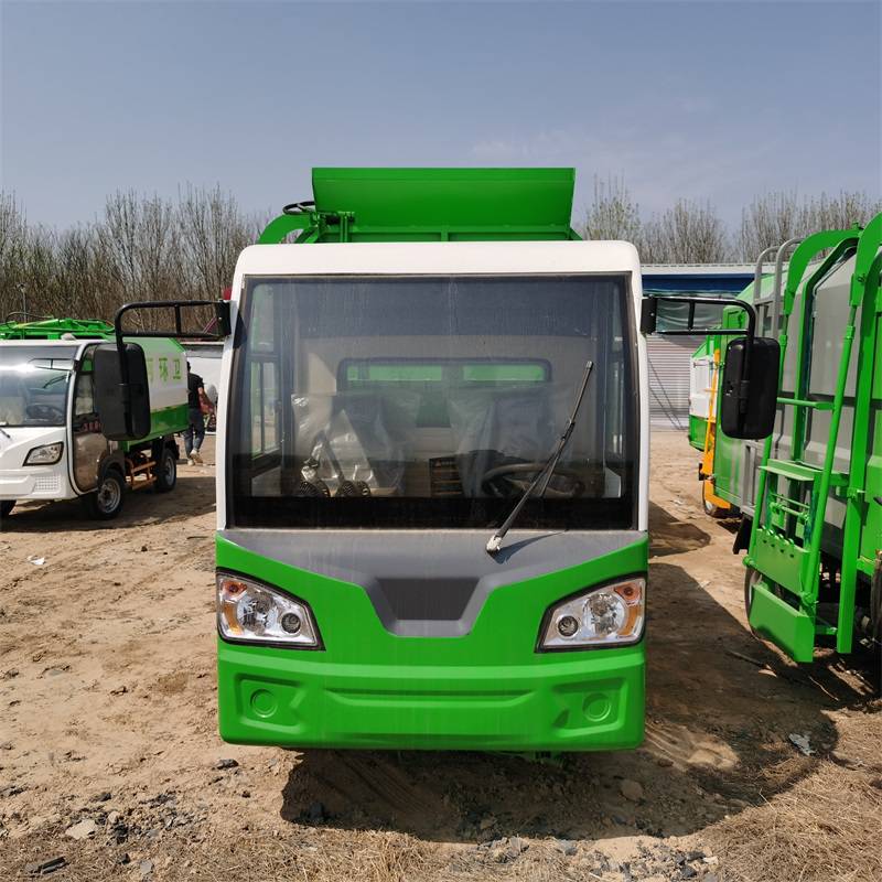 小区电动三轮垃圾车 晟宇 小区电动挂桶垃圾车 电动环卫垃圾车