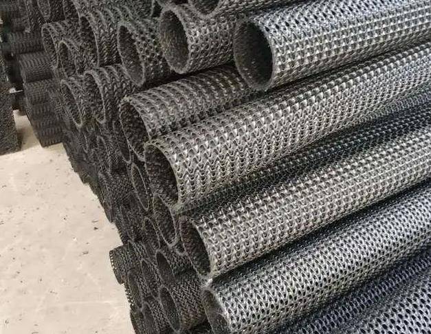 东川区硬式透水管—曲纹网状透水管-塑料盲沟疏水管