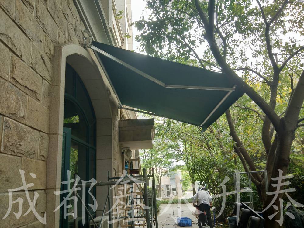 重庆江北折叠雨棚沐春风品牌
