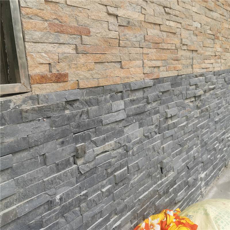 巢湖黄砂岩文化石 室内文化石背景墙批发厂家