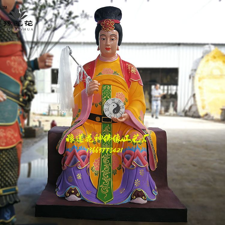 女娲娘娘塑像史记女娲神像造人故事河南南阳佛像雕塑塑像厂家