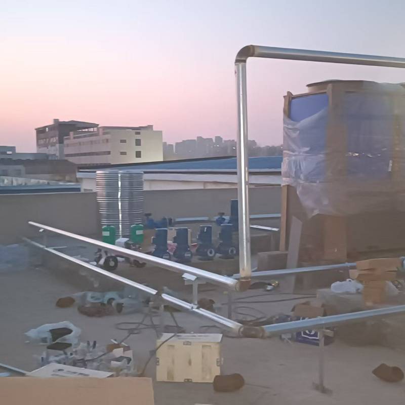 热水工程设计方案 热水空气源热水器安装