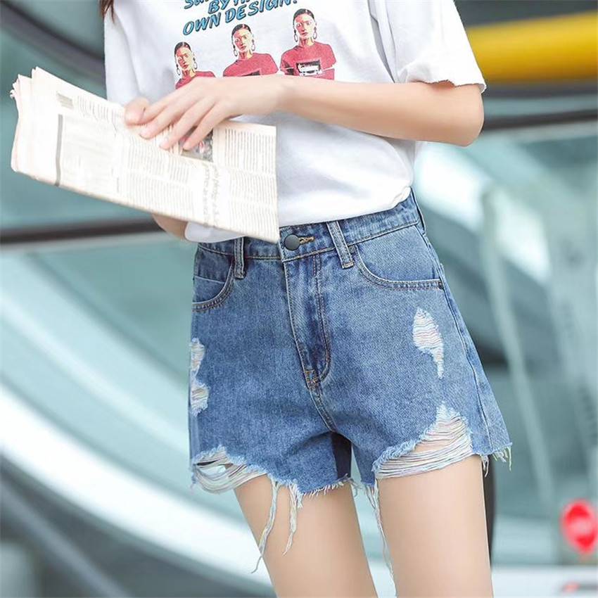 网络女装绣花牛仔短裙山西朔州商贸城出口刺绣女牛仔短裤