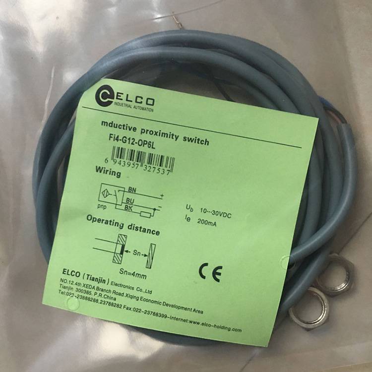 宜科(ELCO)接近开关Fi4-M12-CD6L-Q12传感器全/境派送直达2022已更新