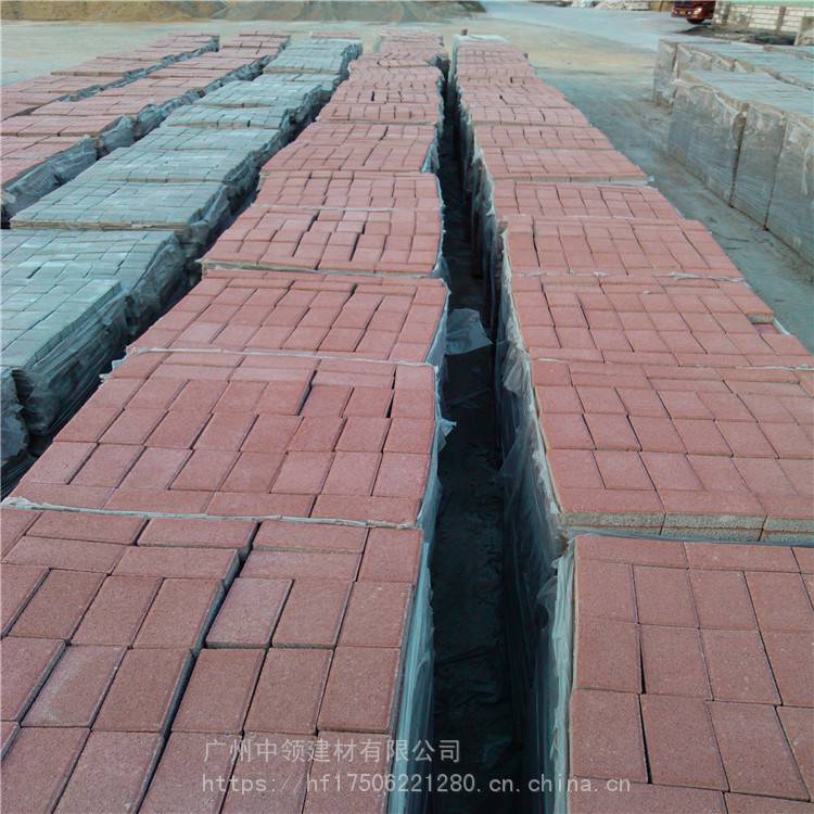 广州花都 透水砖价格 混凝土防滑耐磨透水砖 支持定制 中领