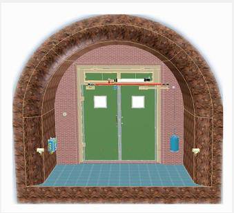 乌兰县手动无压风门之双向调节风门定制厂家