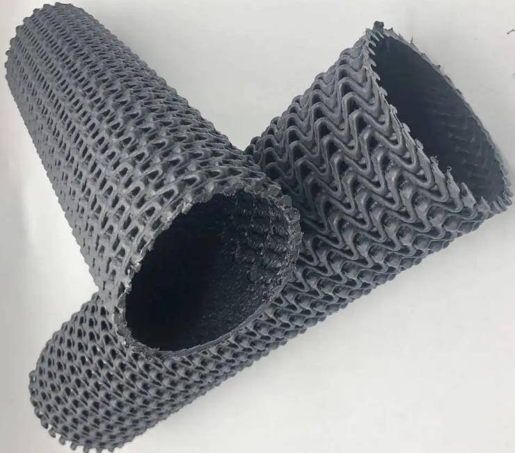 云南省怒江州兰坪县硬式透水管—曲纹网状透水管-塑料盲沟疏水管