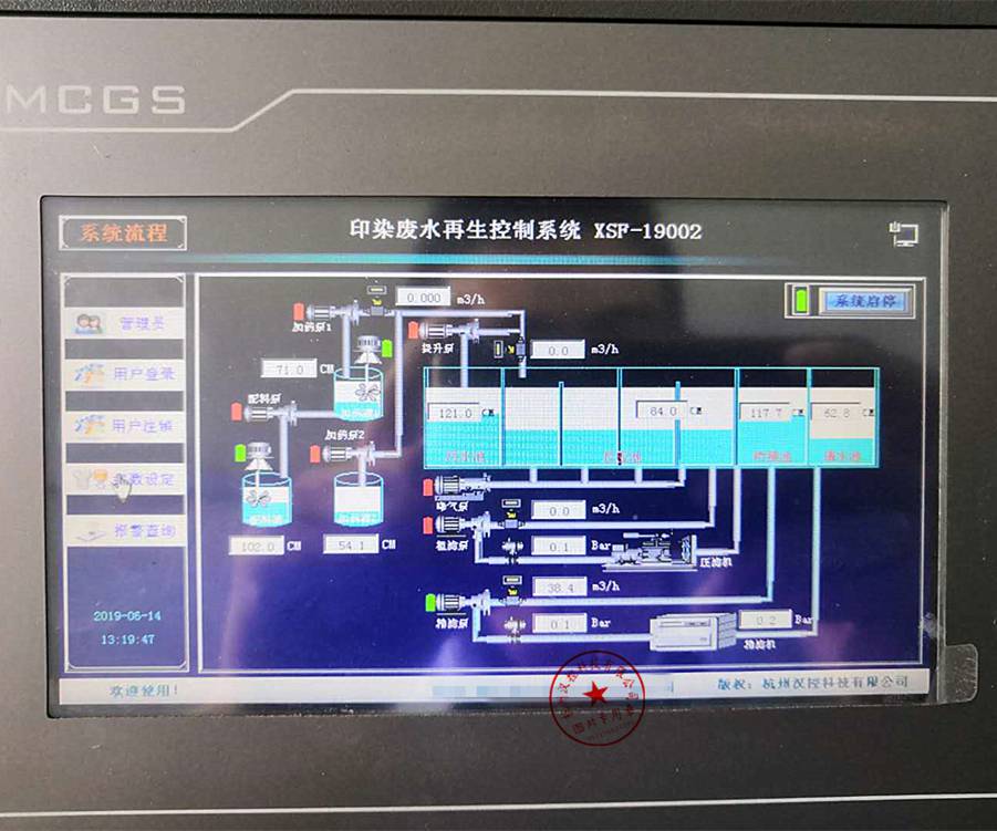 杭州汉控污水处理自动化控制系统泵站废水处理plc自控系统控制柜厂家