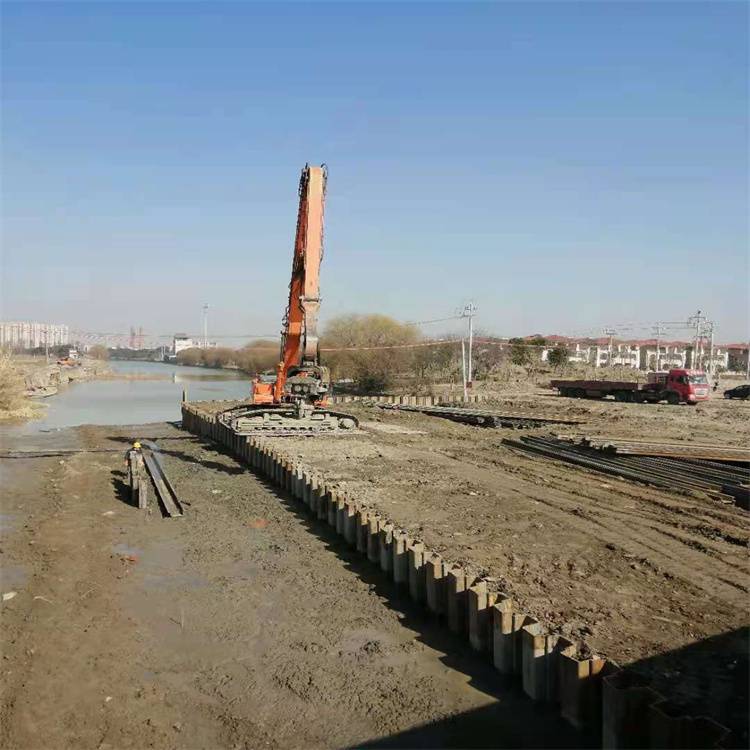 无锡拉森桩租赁 6米钢板桩公司