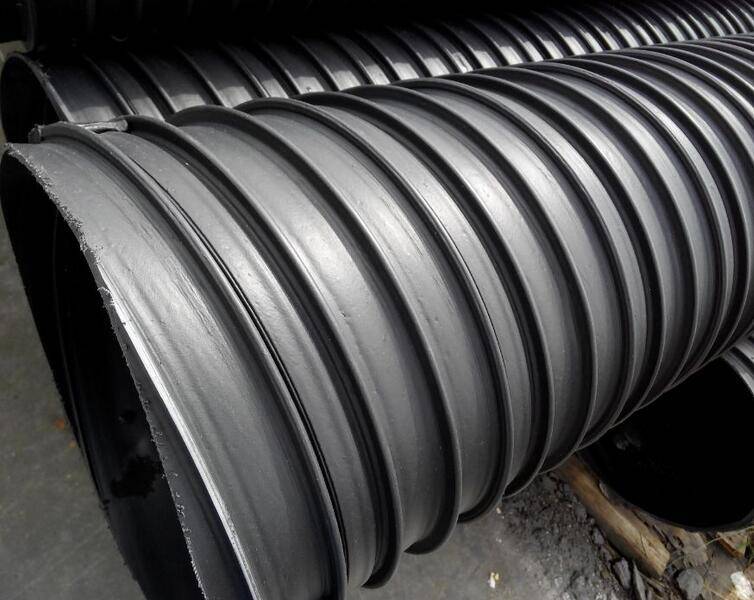 大姚县HDPE钢带增强波纹管-HDPE缠绕波纹管-钢带缠绕管