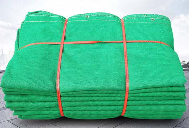 普洱市江城安全网—1.8*6m密目式建筑安全网-白色兜网平网