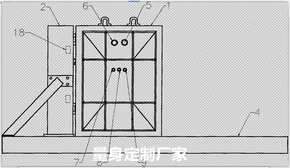 禹会电动全自动防水防火密闭门厂家量身定制