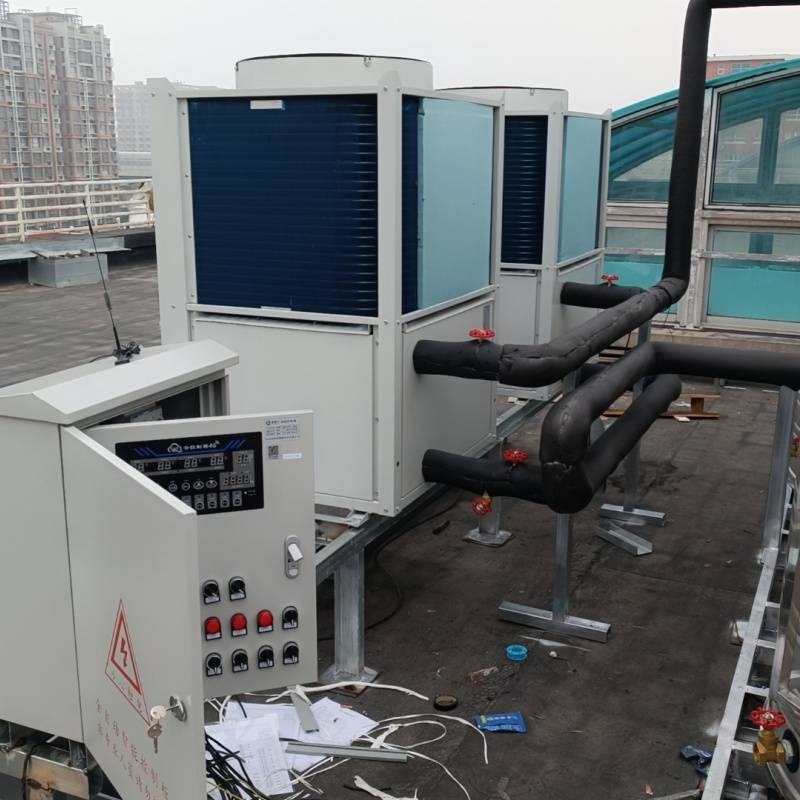 工地热水方案 空气能热泵工程厂家