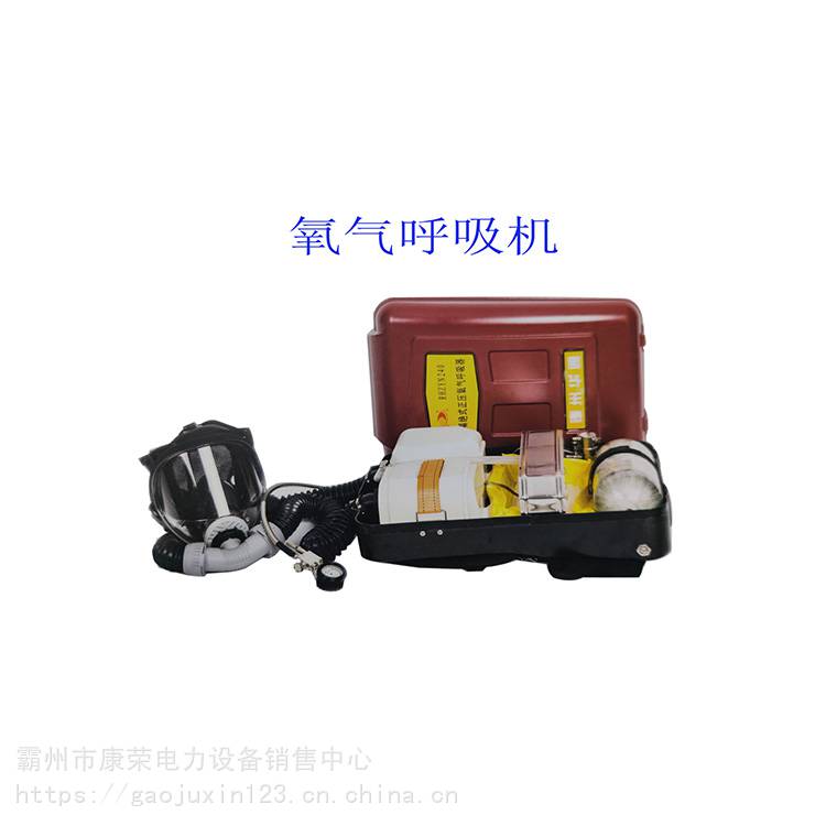 隔绝式氧气呼吸器rhzyn240消防员火场灭火呼吸机闭路式氧气呼吸器