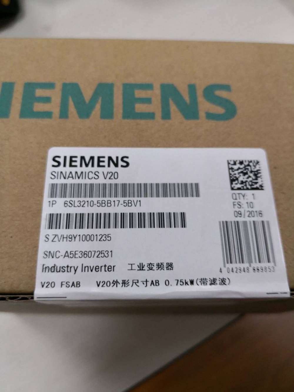 西门子6FC5398-6DP10-0BA6现货包邮报价