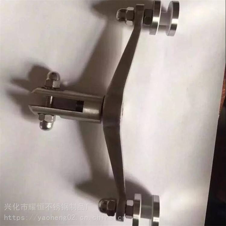 浙江 杭州 驳接爪玻璃尺寸怎么量 不锈钢幕墙抓手 质量保证