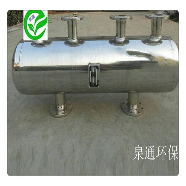 保定易县大型分集水器厂家采暖分集水器喷塑地暖分水器公司