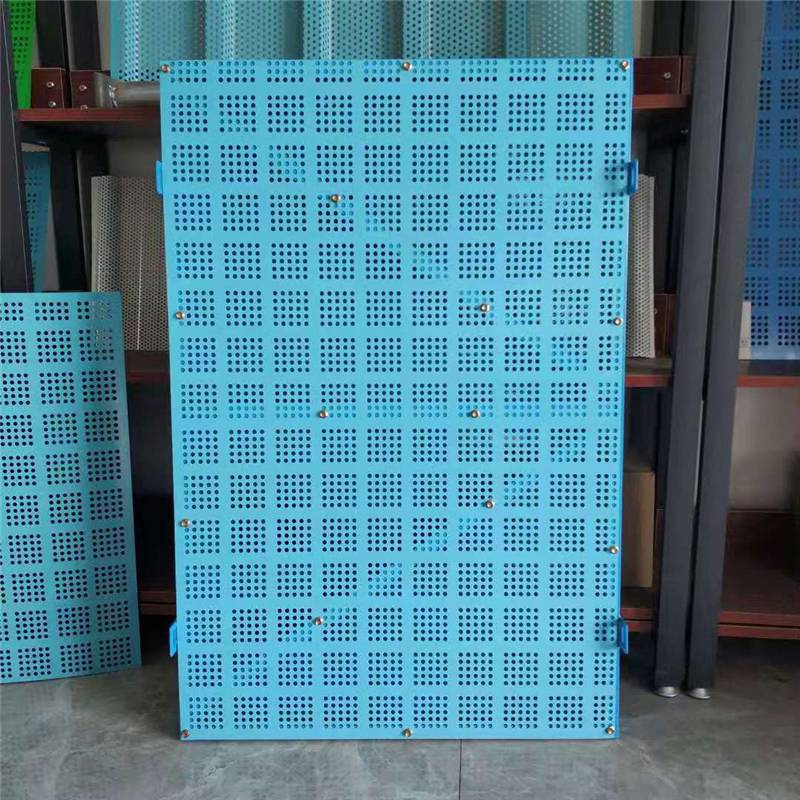 四川钢管架网片 外架冲孔钢板网 环保阻燃防坠网 规格可定制