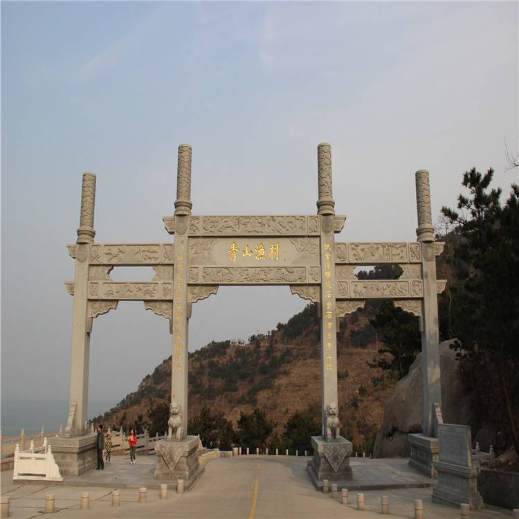 首页>家装,建材>古建筑材料>牌坊>宁波镇海寺庙山门