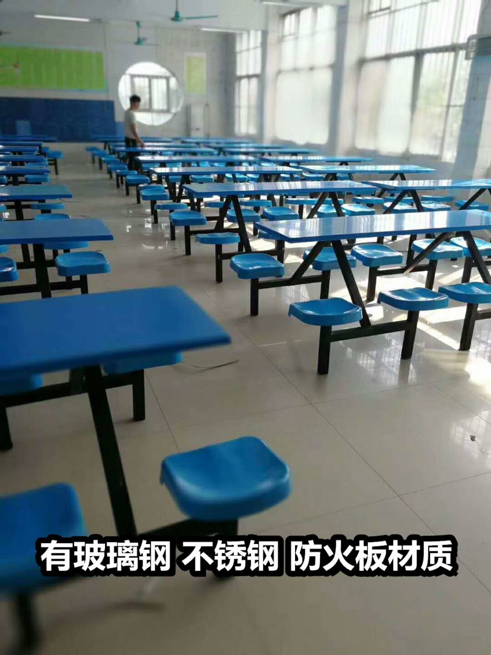 广西来宾靠背餐桌椅--市前餐桌椅--支持定制