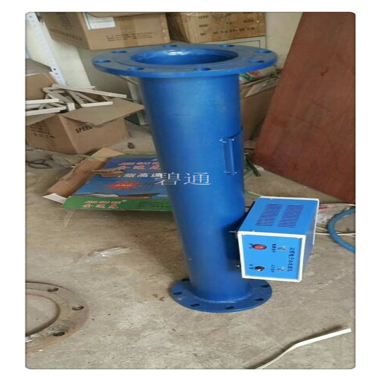 不锈钢电子水处理器 DN125直通式 软化除垢设备