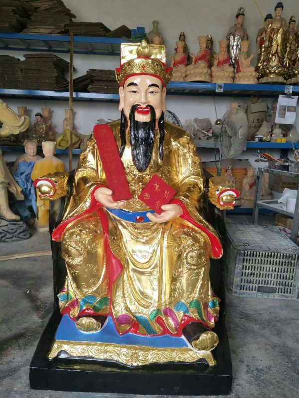 车神路神树脂玻璃钢彩绘神像善缘佛像厂