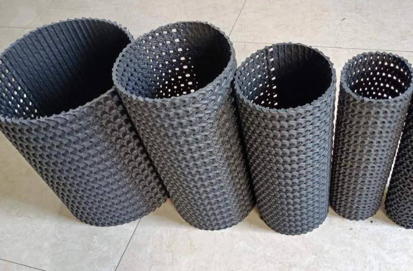 易门县硬式透水管—曲纹网状透水管-塑料盲沟疏水管