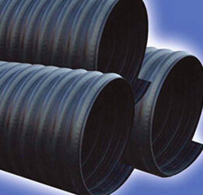 元谋县HDPE钢带增强波纹管-HDPE缠绕波纹管-钢带缠绕管