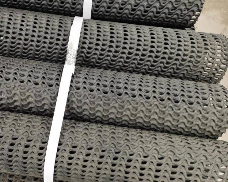 五华区硬式透水管—曲纹网状透水管-塑料盲沟疏水管