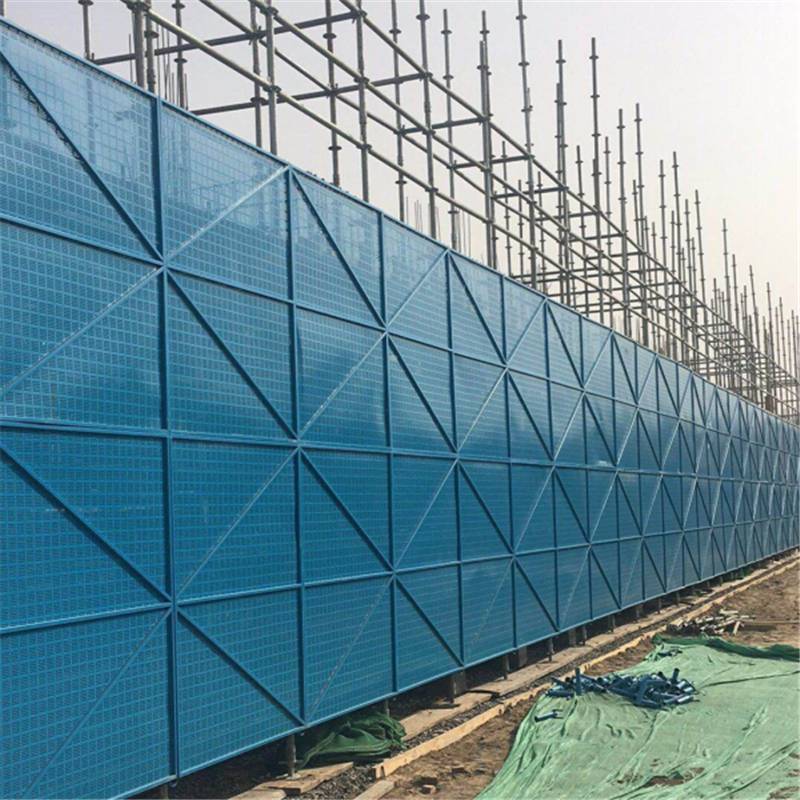 贵州外架钢网片 冲孔板安全钢网 标准化工地防护网 规格可定制