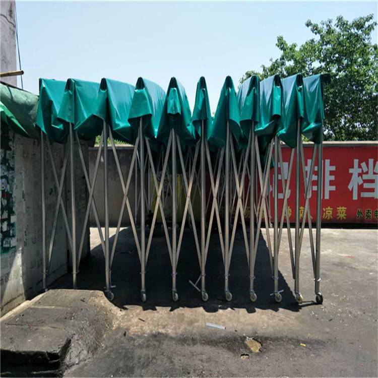 楼顶电动雨棚 推拉伸缩棚 不招雷电 管城区