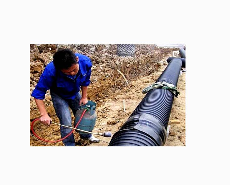 文山州广南县HDPE钢带增强波纹管-HDPE缠绕波纹管-钢带缠绕管