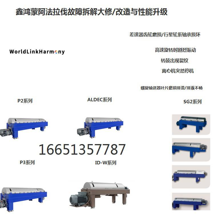 甘肃LW1000离心机一用一备还是维修合算