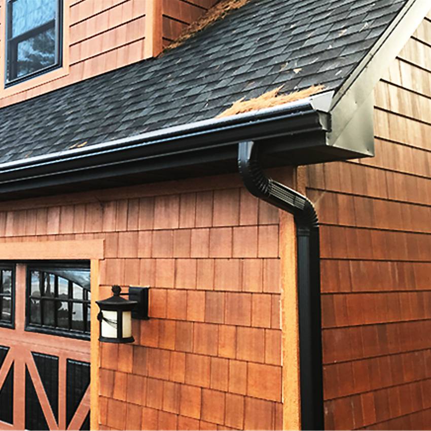 天津别墅天沟 方形落水管 彩铝檐沟水槽厂家供应