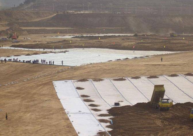 云南省德宏族瑞丽市150g土工布—200g短纤土工布-300g白色无纺土工布