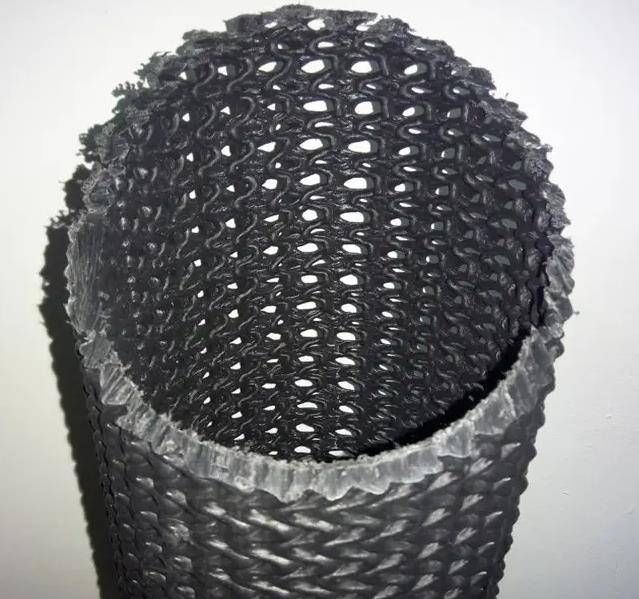 云南省昭通市永善县硬式透水管—曲纹网状透水管-塑料盲沟疏水管