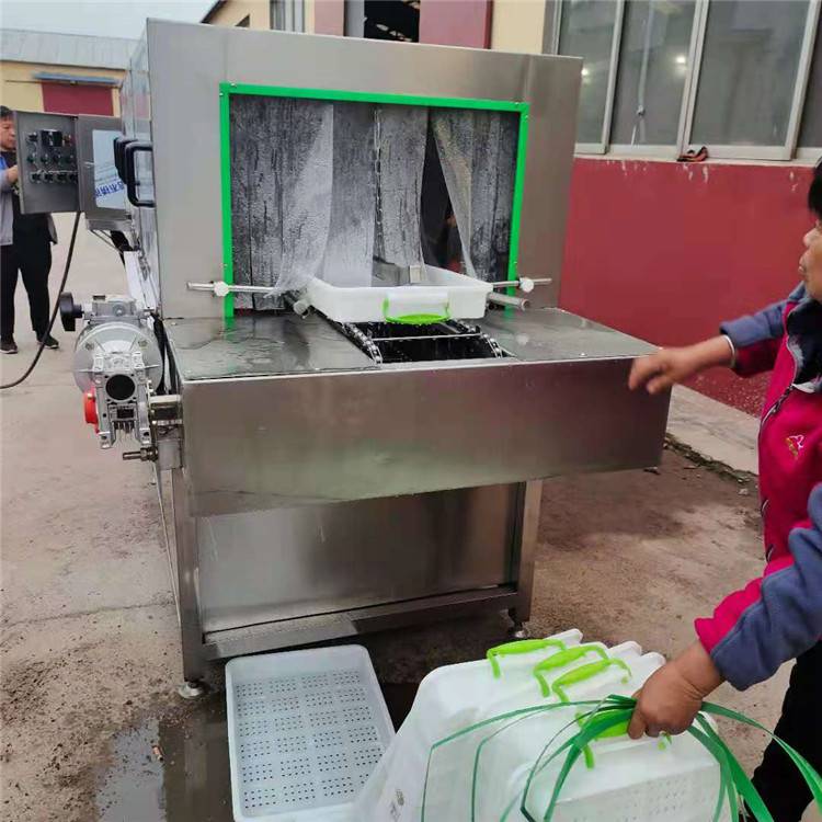 景翔牌 洗托盘设备 电加热托盘清洗机 喷淋式托盘清洗机