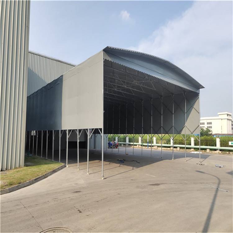 楼顶电动雨棚 推拉伸缩棚 不招雷电 管城区