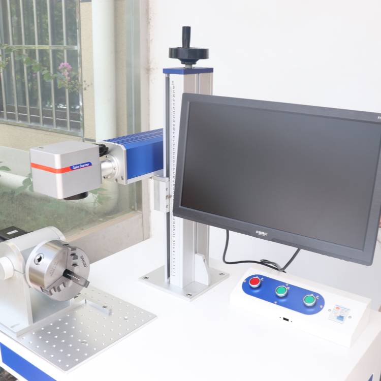 3W水冷紫外激光打标机 硅胶激光雕刻机 电子芯片激光镭射刻字