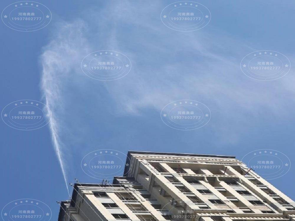 高空除霾系统,智能高空除尘除霾系统,高空旋转喷雾降尘装置,环保雾桩价格