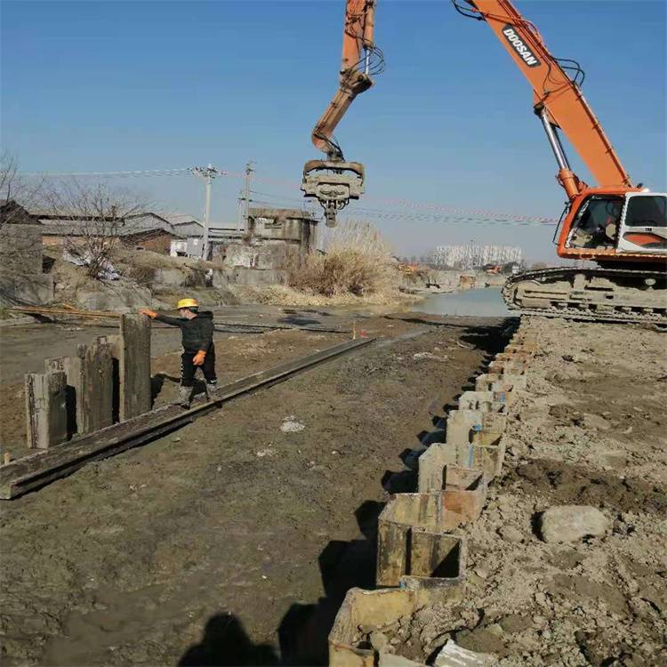 扬州钢板桩租借 打拉森钢板桩施工报价