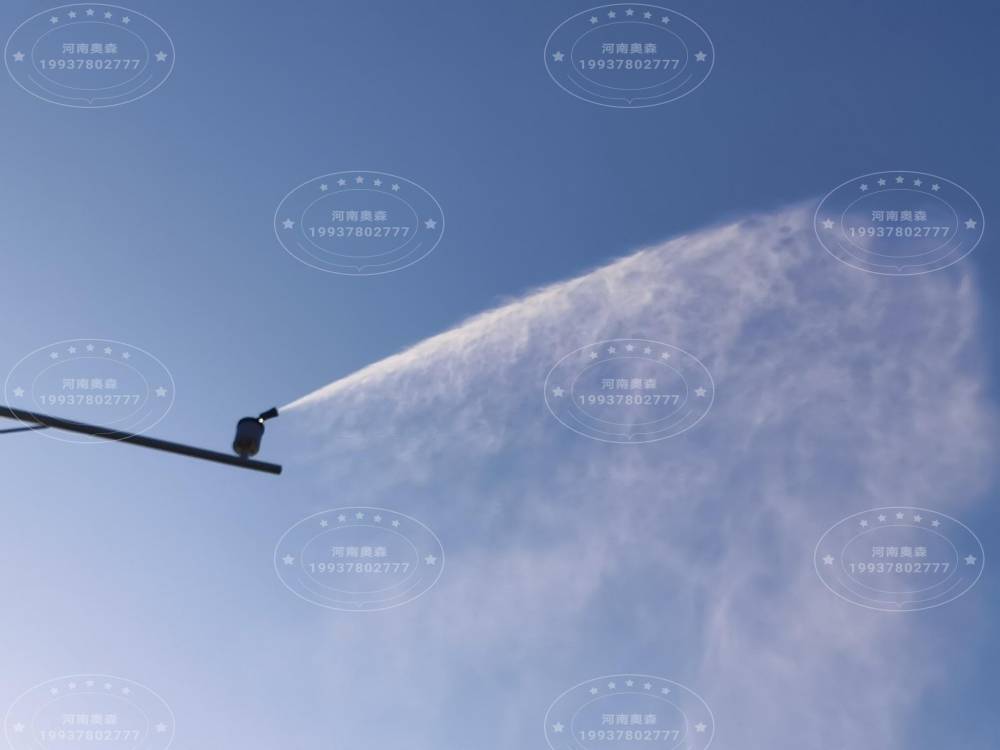 高空除霾系统,智能高空除尘除霾系统,高空旋转喷雾降尘装置,环保雾桩价格