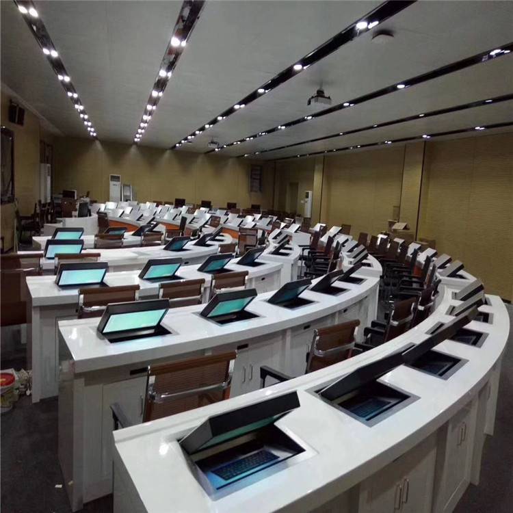 智能电动升降办公桌 开会桌 实用会议桌 布兰斯 环保油漆